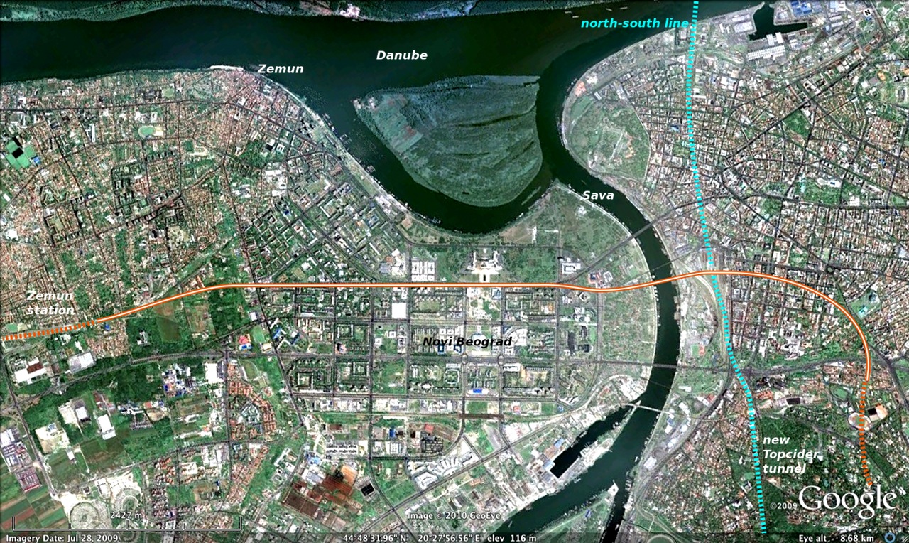 mapa beograda topcider Beograd – Infrastruct mapa beograda topcider
