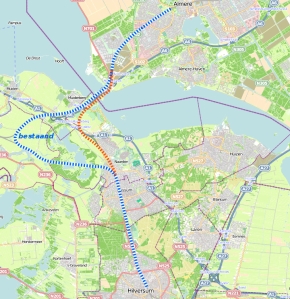 Verkorting spoorlijn Flevoland - Gooi